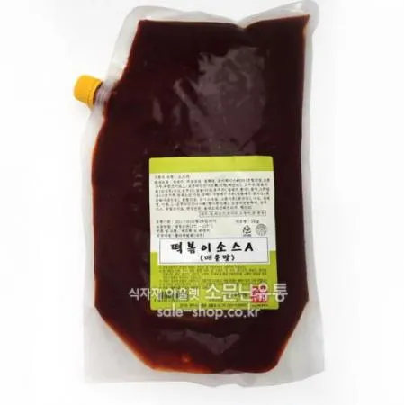 푸드공방 떡볶이소스 A(매운맛) 2kg