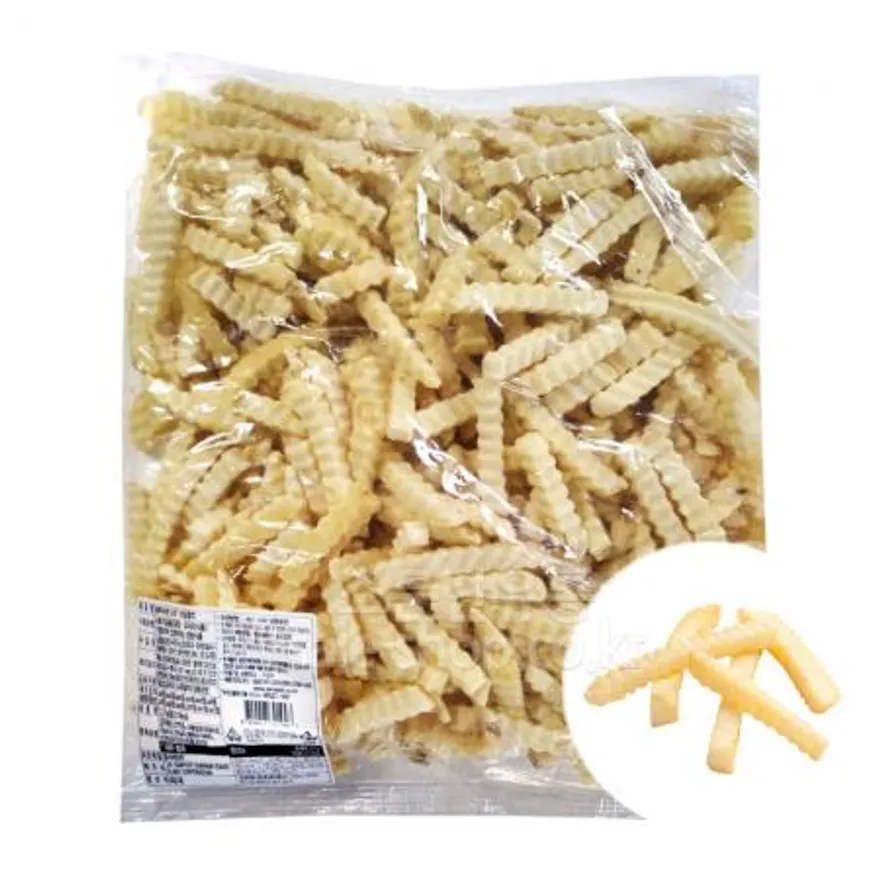 심플로트 블루리본 크링클컷 2.27kg (주름감자) 이미지