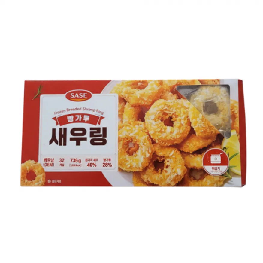 사세 빵가루새우링 736g (23g x32ea)(냉동) 이미지