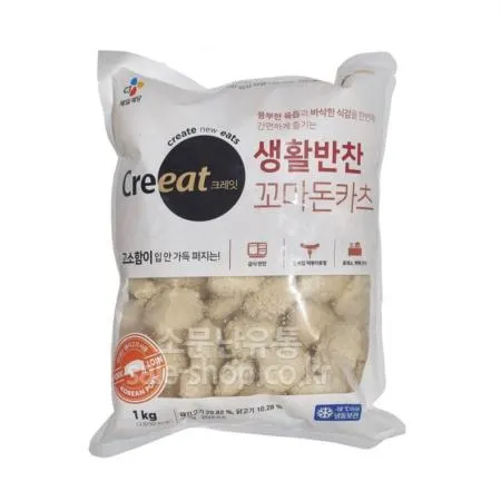 CJ 쉐프솔루션 꼬마돈카츠1kg(미니돈까스)
