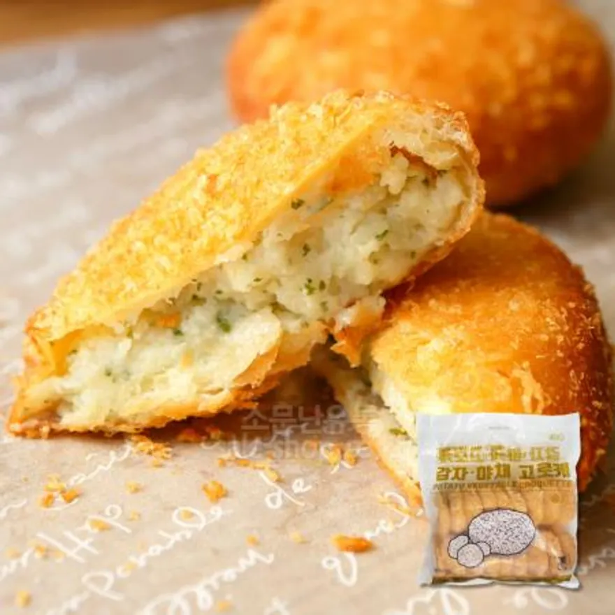 감자야채 고로케 720g(40g x 18개입)감자고로케 냉동 크로켓 이미지