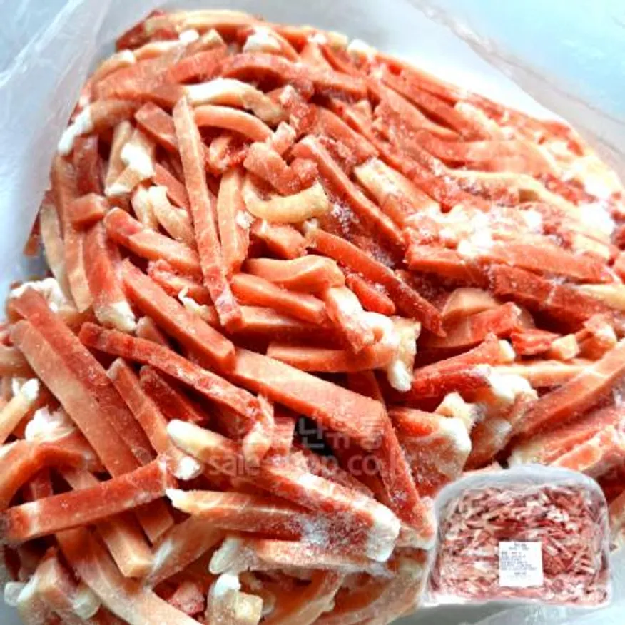 후지 유슬용 3kg 국내산 돼지고기 뒷다리살 잡채용 이미지