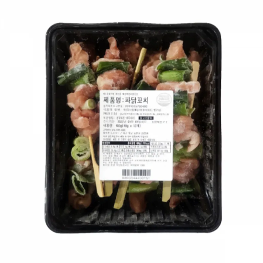 파닭꼬치 480g (40g x 12개) 캠핑요리 이자카야 술안주 이미지