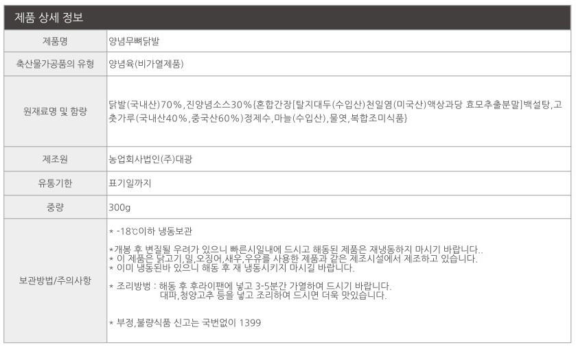 상품정보제공고시