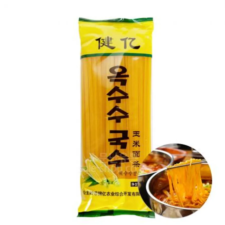 옥수수국수 400g 넙적한면 온면 마라탕 훠궈 사리 이미지
