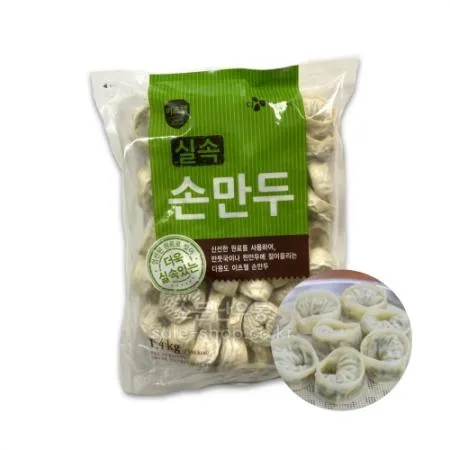 이츠웰 실속 손만두 1.4kg(냉동제품)