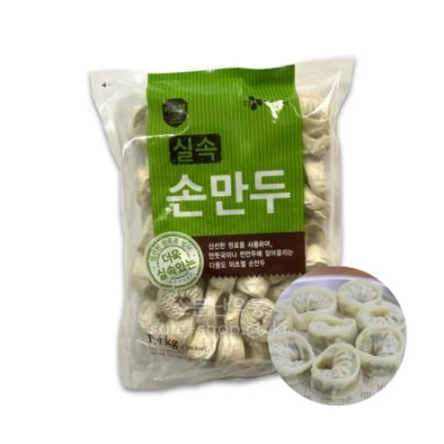 이츠웰 실속 손만두 1.4kg(냉동제품) 이미지