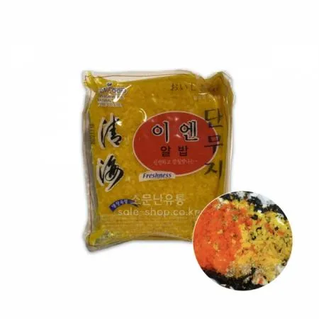 이엔푸드 알밥 단무지 1kg (상온)(다진단무지)
