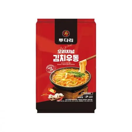 투다리 김치우동 밀키트 862g (2회분)  이미지