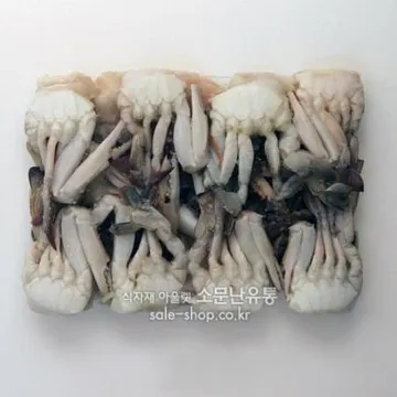 냉동절단꽃게 450g(중국산)(사이즈L)