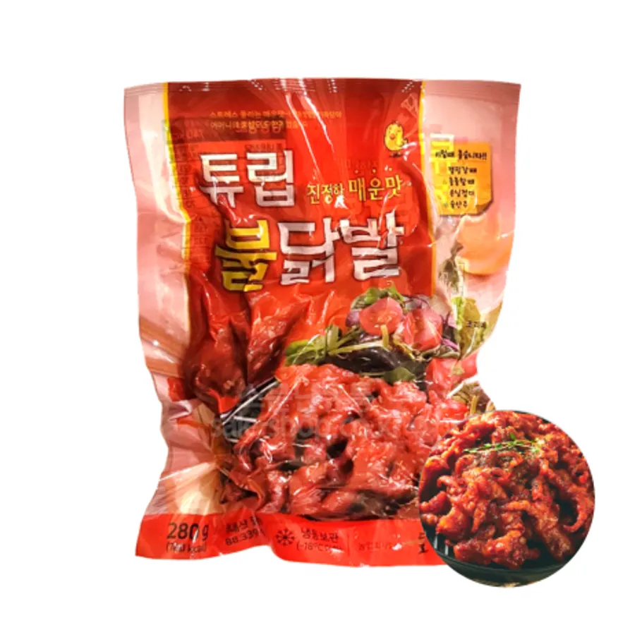 들마루 튜립불닭발 280g 매운닭발 이미지