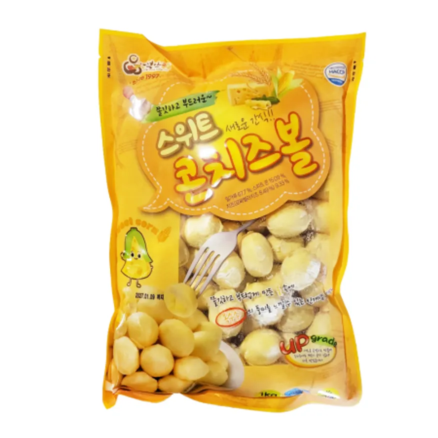 떡안애 스위트 콘치즈볼 1kg 마라탕사리 콘치즈떡 이미지