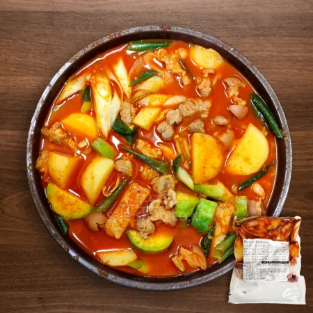 칼칼한 통감자 고추장찌개 밀키트 520g (2인분) 냉동