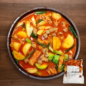 칼칼한 통감자 고추장찌개 밀키트 520g (2인분) 냉동