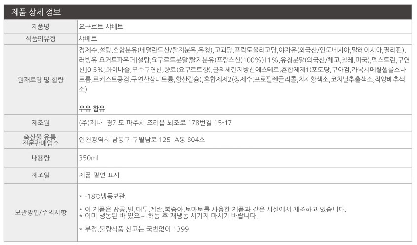 상품정보제공고시