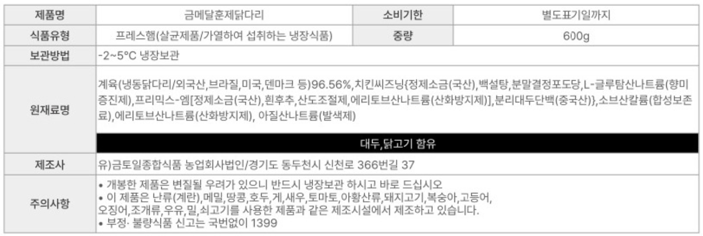 상품정보제공고시