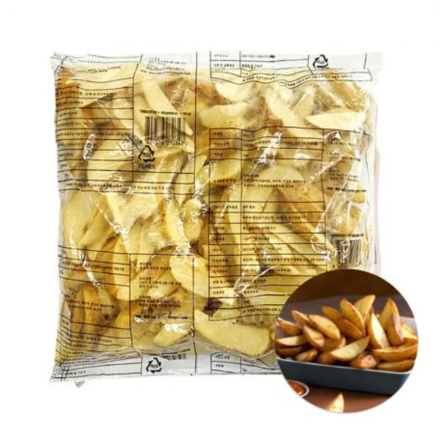 맥케인 웨지 감자튀김 2kg 냉동 반달감자 이미지