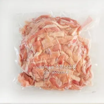 돼지껍데기(돈피) 1kg (국내산)(냉동)