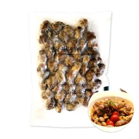 냉동 자숙 바지락 500g 바지락술찜 봉골레