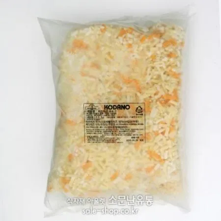 코다노믹스피자치즈(k4-1 모짜렐라5체다5혼합치즈) 2.5kg
