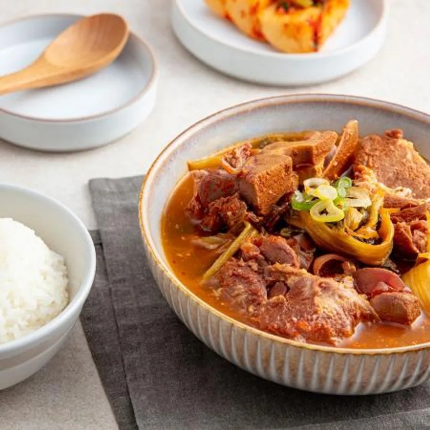 (배터짐) 업소용 국내산 돼지등뼈 10kg 이미지