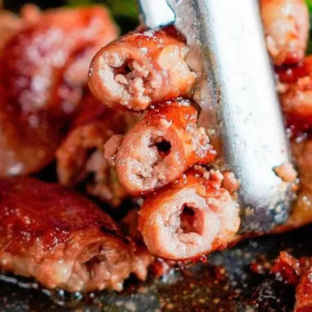 (신돈축산유통) (전골 전용) 업소용 냉동 삶은 한우곱창 소곱창 2kg 이미지