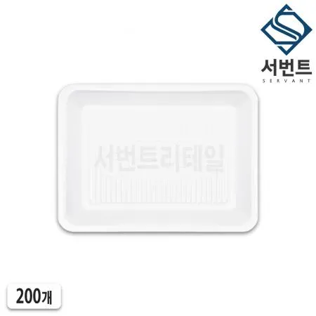 psp 트레이 발포 트레이 100호(타사 99호, 1001호) 300개 일회용 스티로폼 생선 정육점 족발 포장 용기