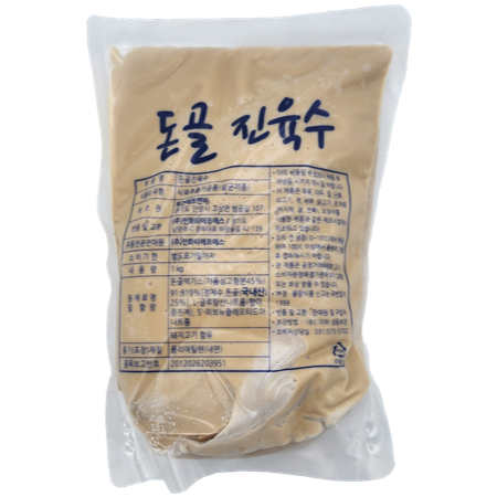 돈골육수(순대국육수-19배)1kg*10