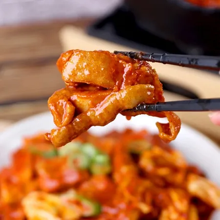 브라질 닭다리살 닭정육 순살양념 닭갈비12.5kg(500g*25팩) 이미지