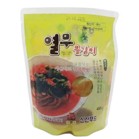 국산 열무물김치(냉면,국수용20개)