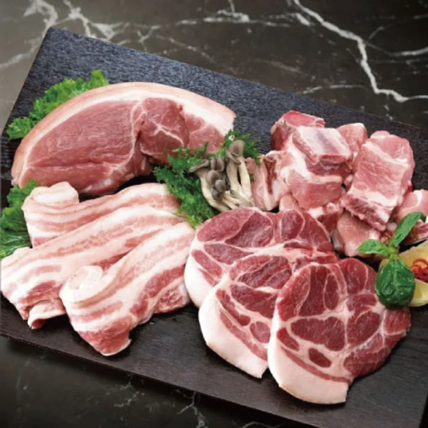 목전지슬라이스1kg*15팩(제육용-3mm냉동/미국산)15kg 이미지