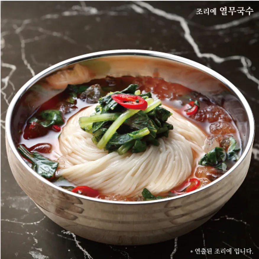 냉면육수(동치미)350g*30 이미지