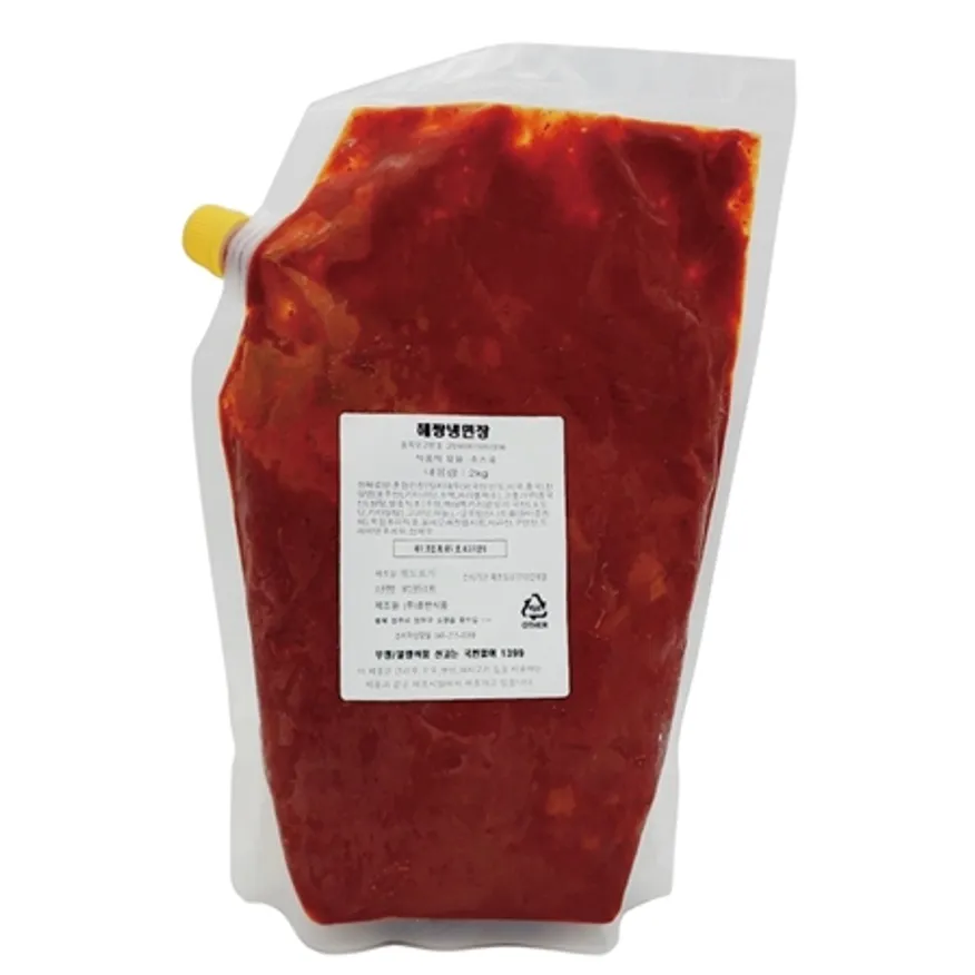 냉면비빔장(순한맛)1kg*10 이미지