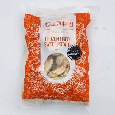 냉동 고구마튀김(1kg*10봉)
