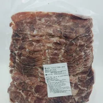 머리고기(순살슬라이스 2mm)1kg*15팩