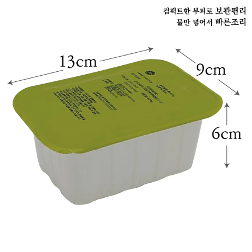 얼큰우거지갈비탕(40팩)-조리시 물400ml추가 이미지