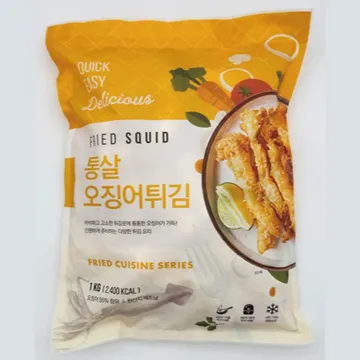 냉동 통살오징어튀김(1kg*10봉)