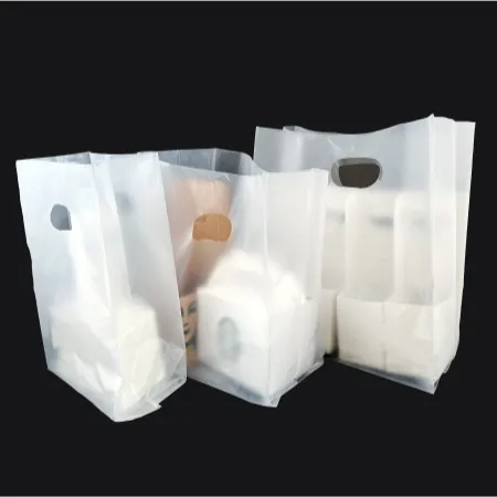 비닐봉투 배달봉투(대)-HD링형 반투명 100장