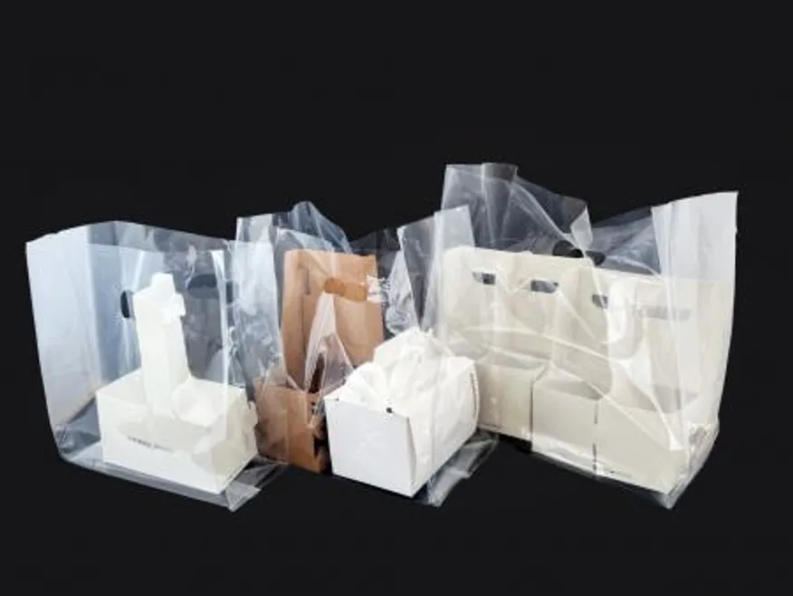 비닐봉투 배달봉투(중)-HD링형 반투명 100장 이미지