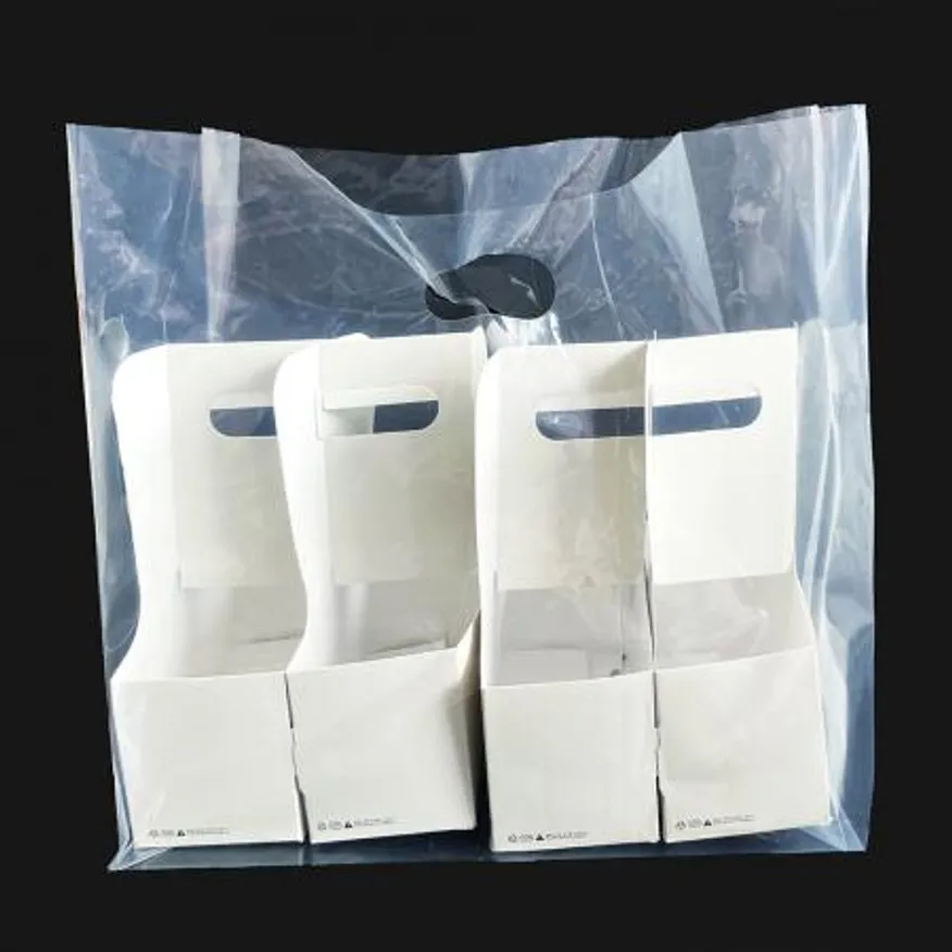 비닐봉투 배달봉투(중)-HD링형 반투명 100장 이미지