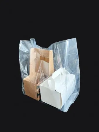 비닐봉투 배달봉투(소)-PE링형 반투명 100장 이미지