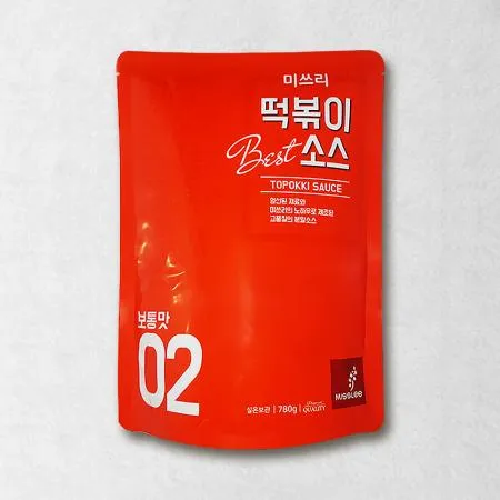 미쓰리 떡볶이소스 보통맛 780g