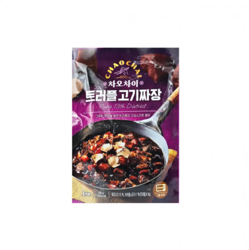 차오차이 트러플고기짜장 180g 이미지