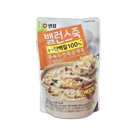 샘표 밸런스죽 통녹두전복삼계죽 420g