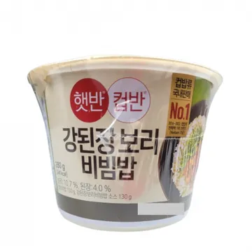 CJ 햇반 컵반 강된장보리비빔밥 24개 1박스