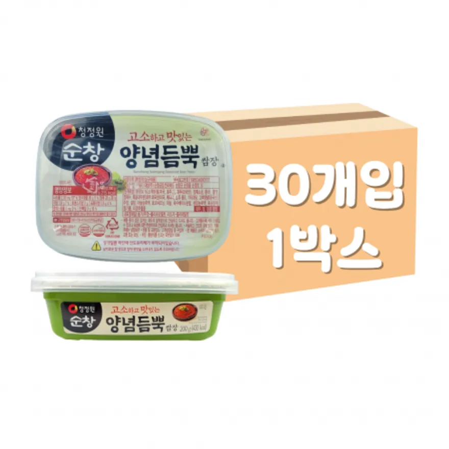 청정원 순창 양념듬뿍 쌈장 200g, 30개 이미지