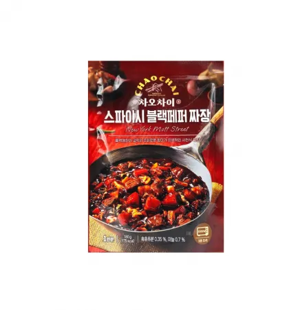 차오차이 스파이시 블랙페퍼 짜장 180g