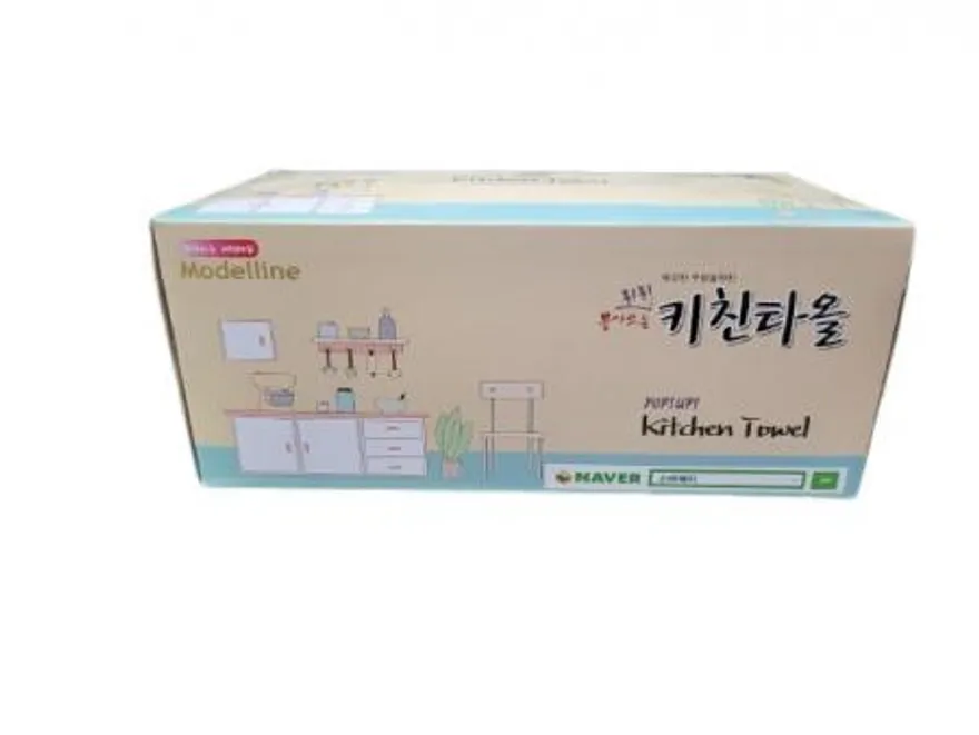 뽑아쓰는 키친타올 100매 10곽 이미지