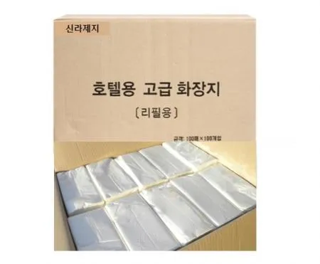 신아제지 100%천연펄프 무형광 무향 리필미용티슈 10000매