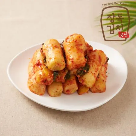 [장독 총각김치 5kg] 끝까지 유지되는 아삭함이 매력 국산김치 HACCP 이미지